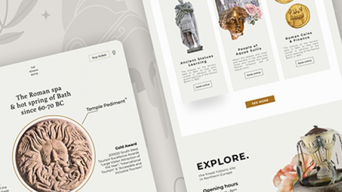 Roman Bath Website