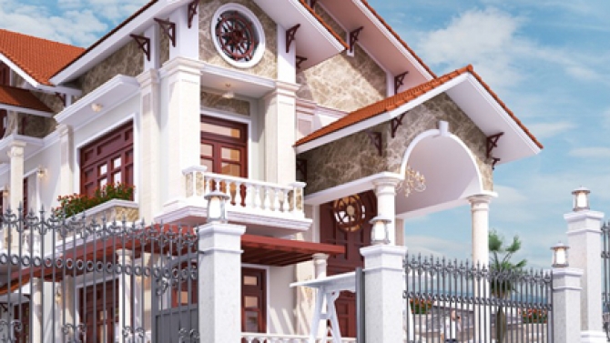 Biệt thự T&acirc;n cổ điển