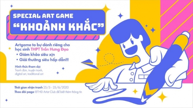 Poster Facebook Cuộc Thi Special Art Game