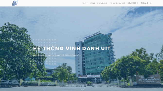 Trang Web vinh danh UIT