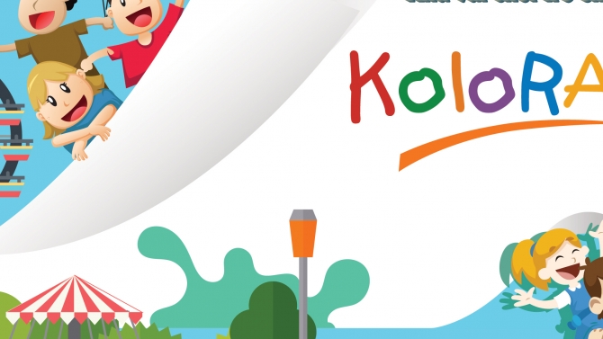 thiết kế quảng c&aacute;o Khu vui chơi giải tr&iacute; kolorado