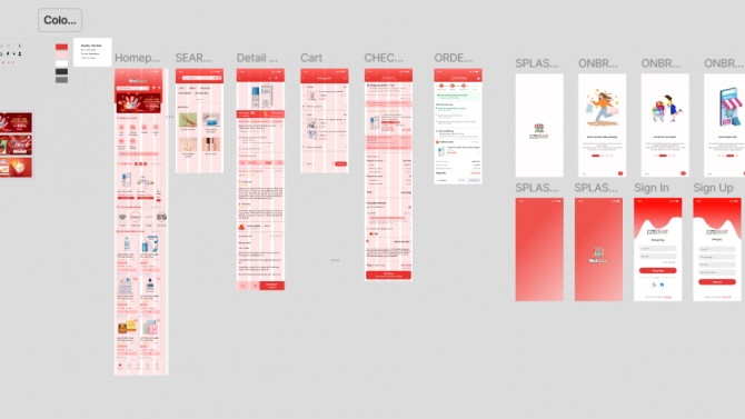 Thiết kế UI/UX ứng dụng thương mại điện tử Well365