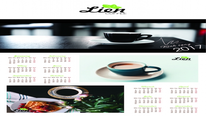 Lịch K&iacute;nh treo tường