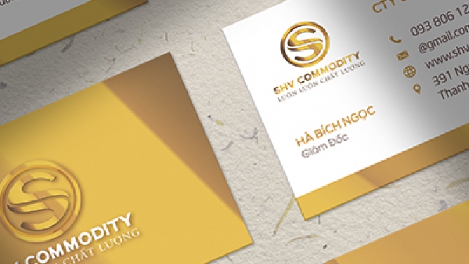 Logo, bộ nhận diện thương hiệu c&ocirc;ng ty SHV