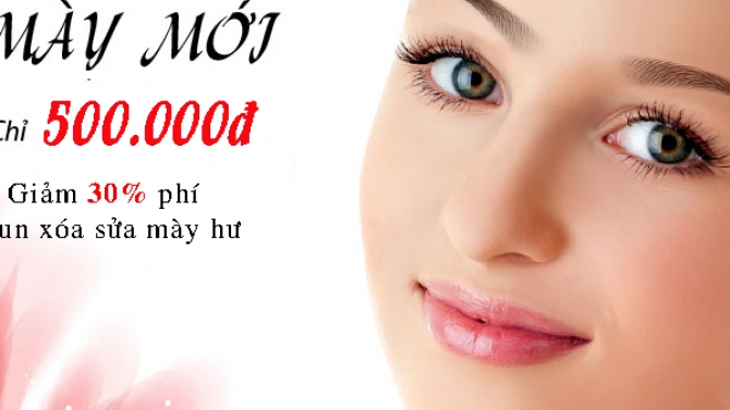 Banner marketing dịch vụ thẩm mỹ