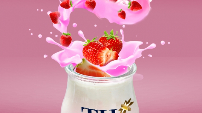 Poster yogurt