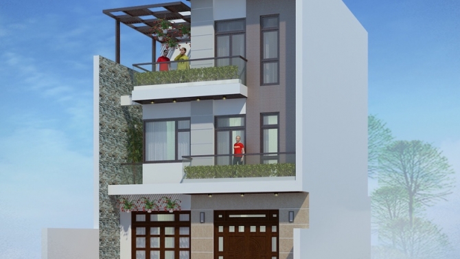 Thiết kế c&ocirc;ng tr&igrave;nh nh&agrave; ở: anh Bằng, chị Trang, địa chỉ: thị trấn Đ&ocirc;ng Anh, H&agrave; Nội