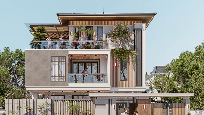 Biệt Thự M&aacute;i Nhật