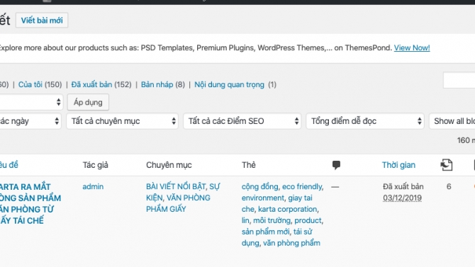 Viết b&agrave;i SEO website