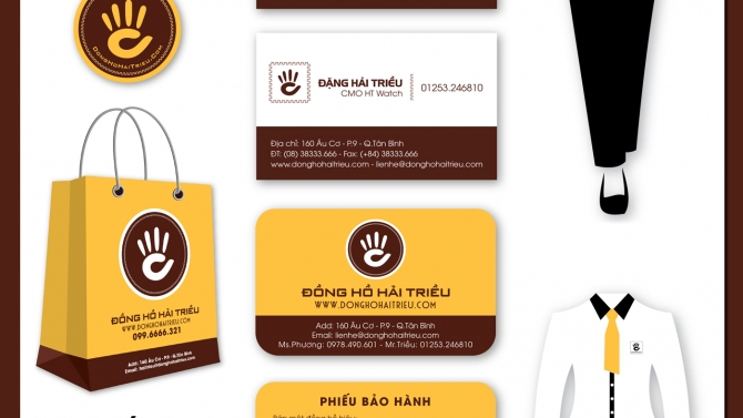 Thiết Kế - Bộ CIP - Nhận Diện Thương Hiệu