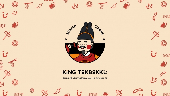 King Tokbokki - Logo & Brand Identity