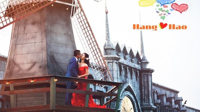 Album cưới Hằng H&agrave;o