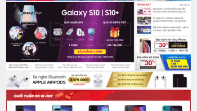 Didongviet.vn - hệ thống E-commerce