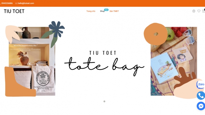 Website b&aacute;n h&agrave;ng