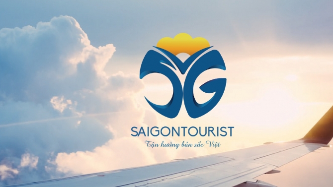 Thiết kế bộ nhận diện thương hiệu của SaigonTourist
