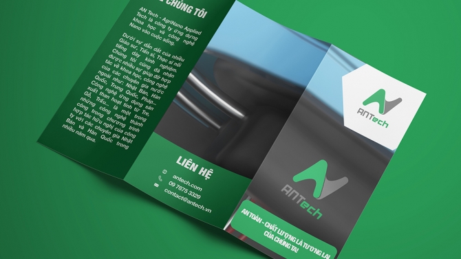 Brochure cho c&ocirc;ng ty An Tech
