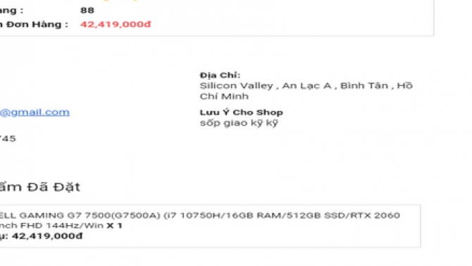 Website b&aacute;n linh kiện m&aacute;y t&iacute;nh