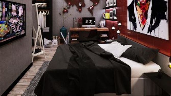 Thiết kế ph&ograve;ng ngủ anh Tuấn - Quận 5
