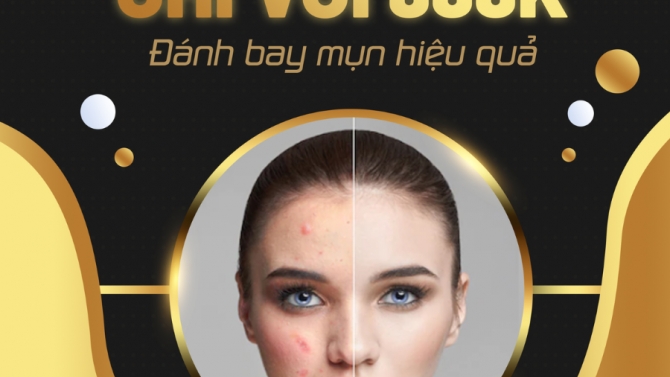 Thiết kế ảnh b&agrave;i viết Thẩm mỹ viện Nym Beauty