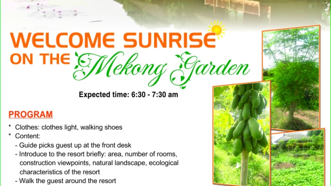Thiết kế Brochure cho Mekong Riverside Boutique Resort & Spa