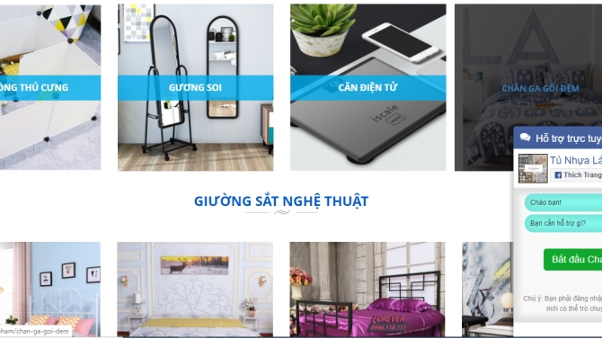 Thiết kế website b&aacute;n h&agrave;ng