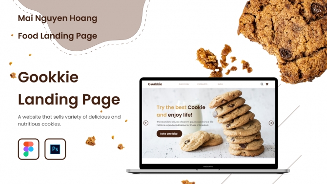 Landing Page Gookkie