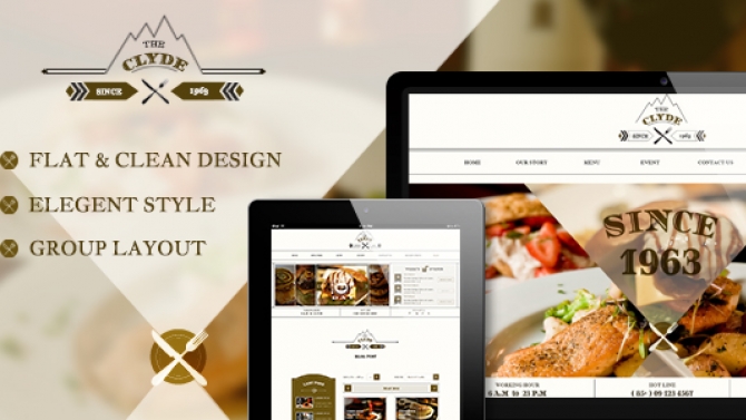 the clyde restaurant theme
