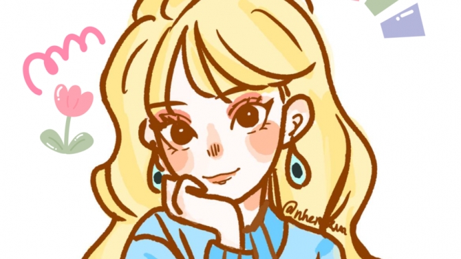Thiết kế h&igrave;nh ảnh minh họa phong c&aacute;ch Chibi
