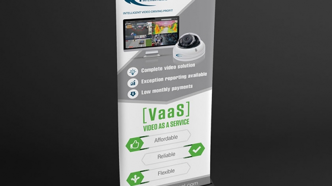 Standee Tradeshow c&ocirc;ng ty quốc tế i3 DVR