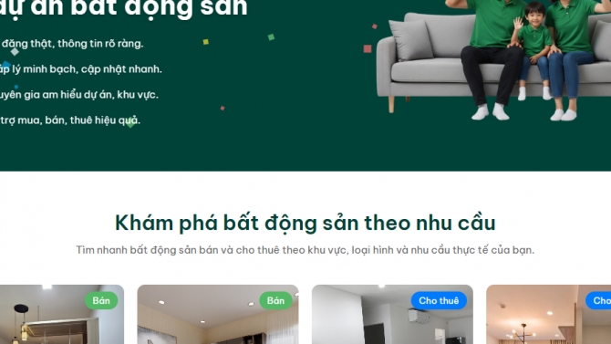 Website bất động sản BDSTot.net