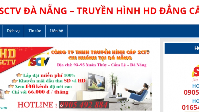 Thiết kế web SCTV