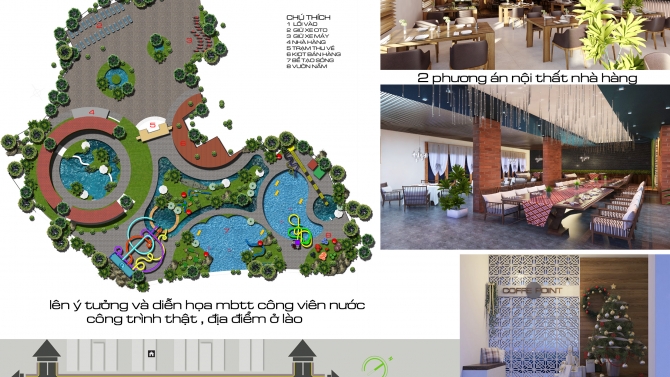 Thiết kế kiến tr&uacute;c, diễn họa