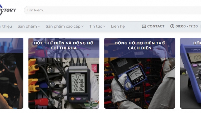 Website HIOKI