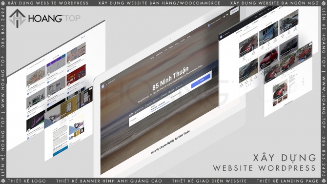 Website 85ninhthuan.com 4.0 được x&acirc;y dựng bởi Ho&agrave;ng TOP