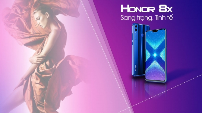Thiết kế facebook post cho thương hiệu smartphone HONOR