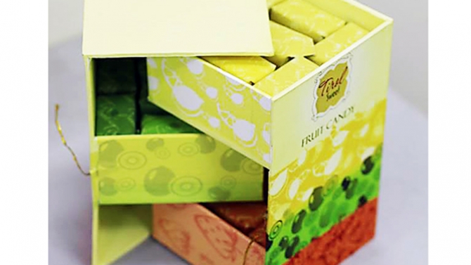 Bao b&igrave; kẹo Tirol Candy