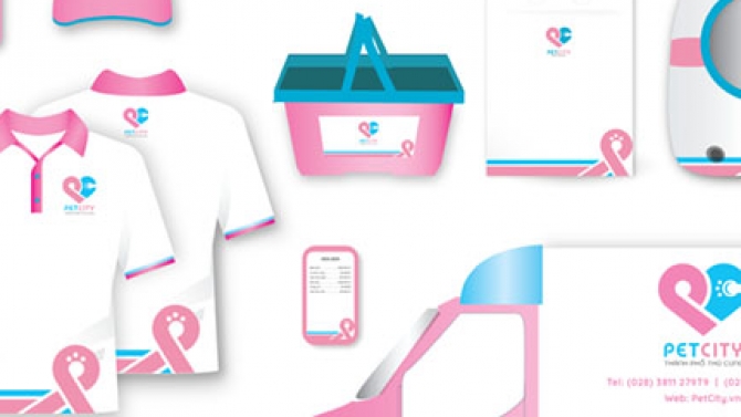 Thiết kệ bộ nhận diện thương hiệu PETCITY