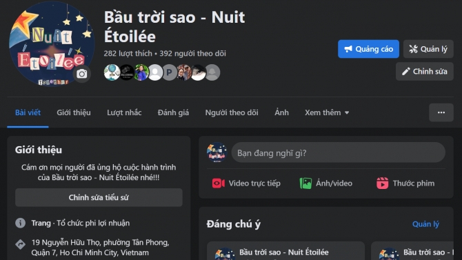 SỰ KIỆN "Bầu trời sao"