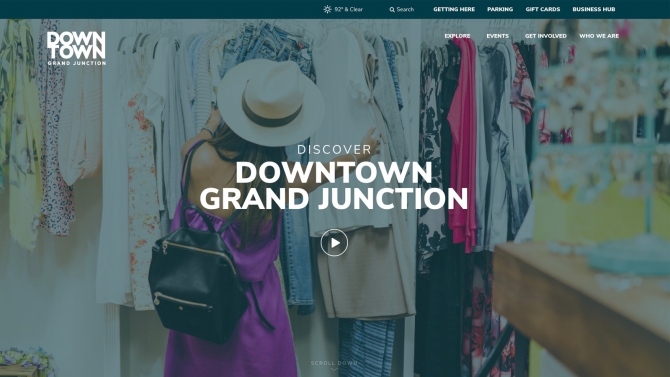 Thiết Kế V&agrave; X&acirc;y Dựng Website Downtowngj