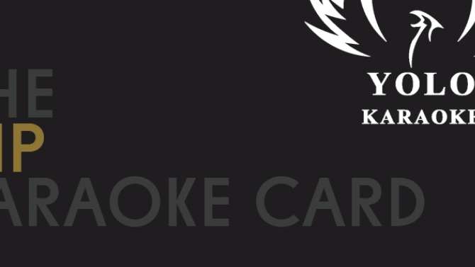 Thiết kế Card VIP cho YOLO Karaoke