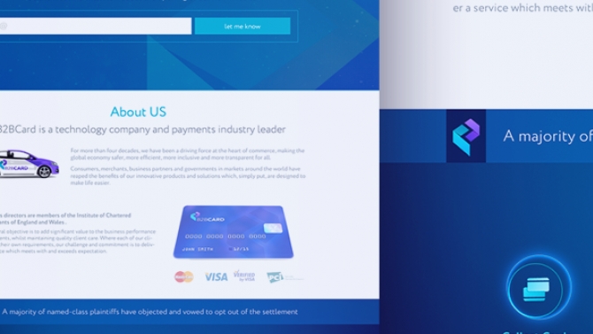 Bank website