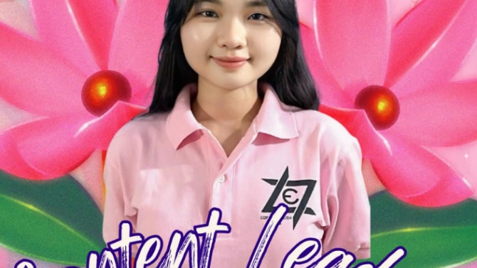 Trưởng ban Content của c&acirc;u lạc bộ tiếng anh