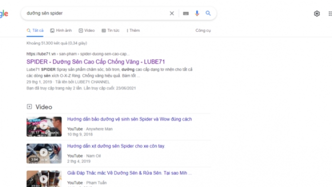 Tối ưu h&oacute;a Sản phẩm Lube71