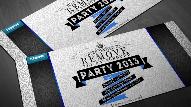 v&eacute; mời party cuối năm