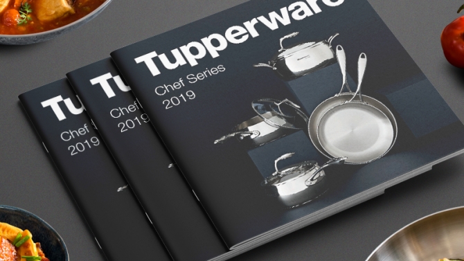 Thiết kế catalogue Tupperwear