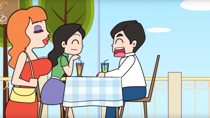 Wedding Cartoon Tuan Anh-Thuy Trang