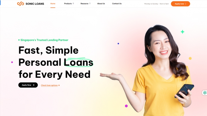 sonicloansg.com - Wordpress CMS