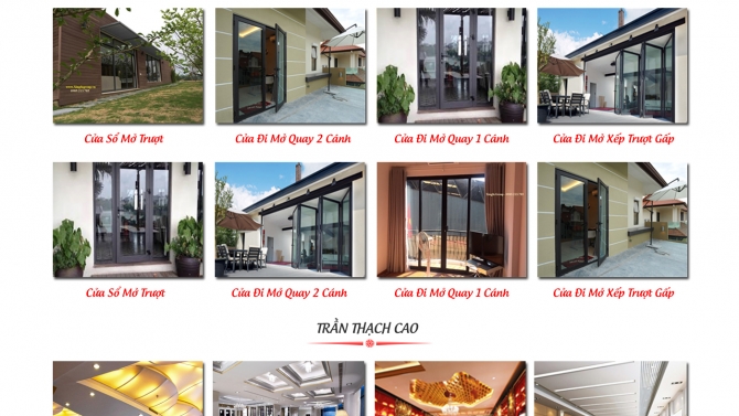 Thiết kế website Nội Thất