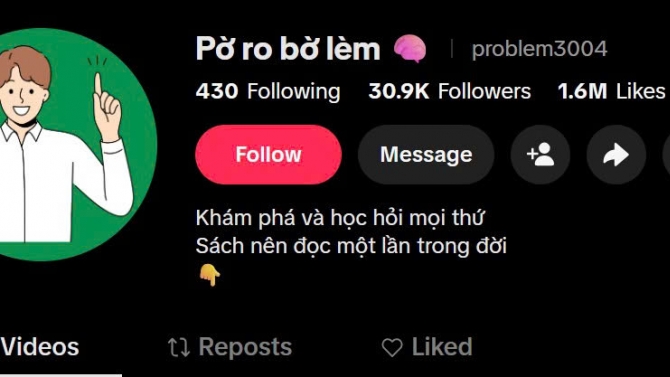 L&agrave;m video tiktok