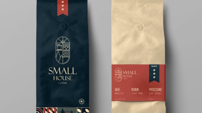 Thiết kế thương hiệu Coffee